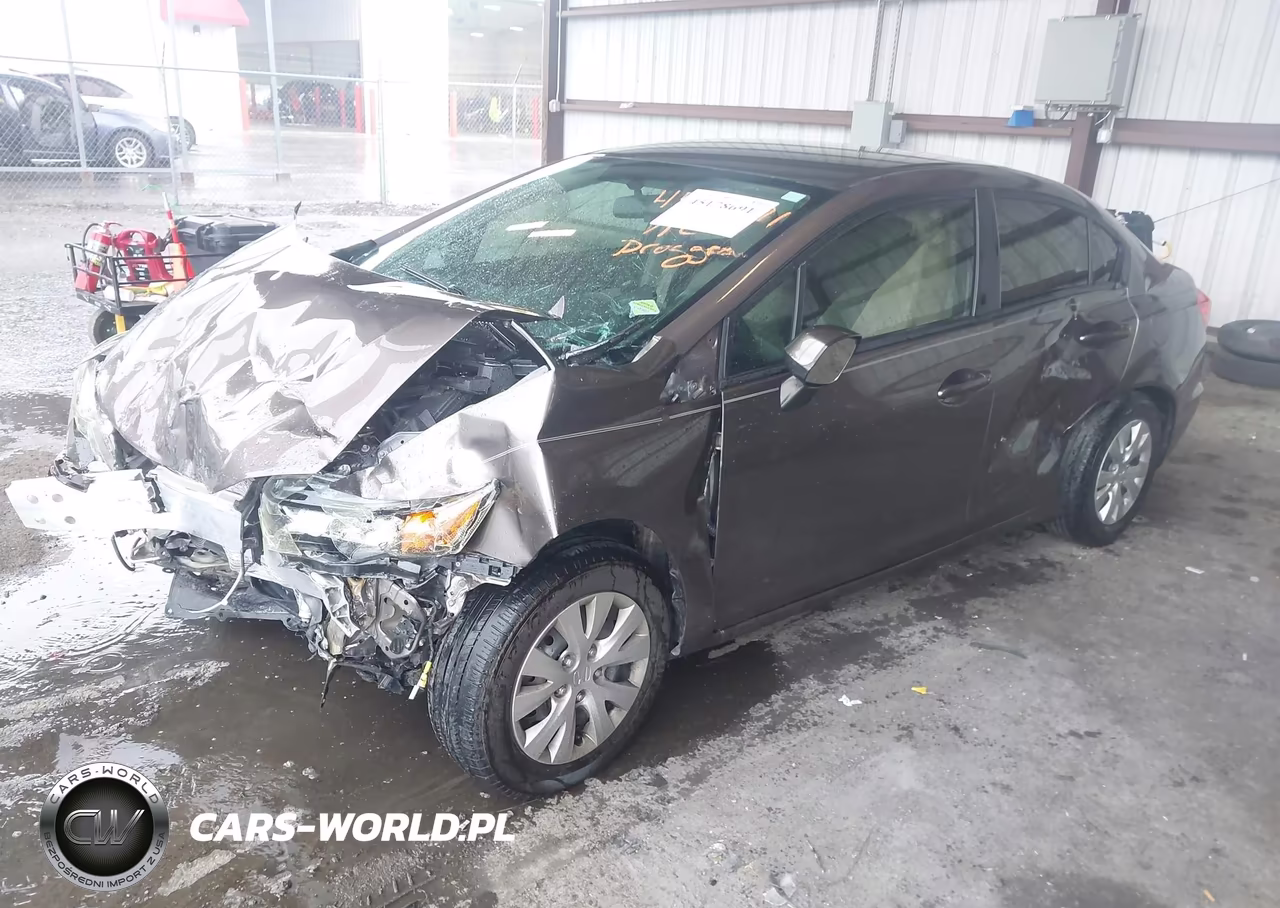 2012 Honda Civic Lx VIN:2HGFB2F55CH523552 - 2
