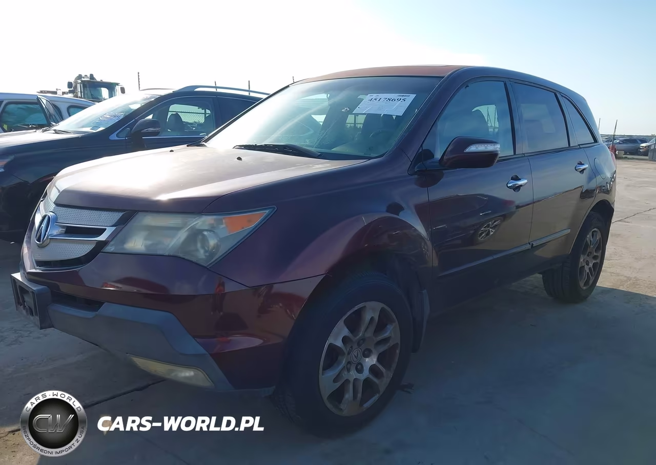 2008 Acura Mdx VIN:2HNYD28208H519317 - 2