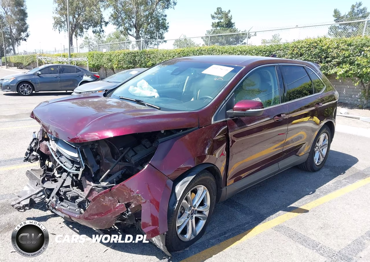 2018 Ford Edge Sel VIN:2FMPK3J95JBC56010 - 2