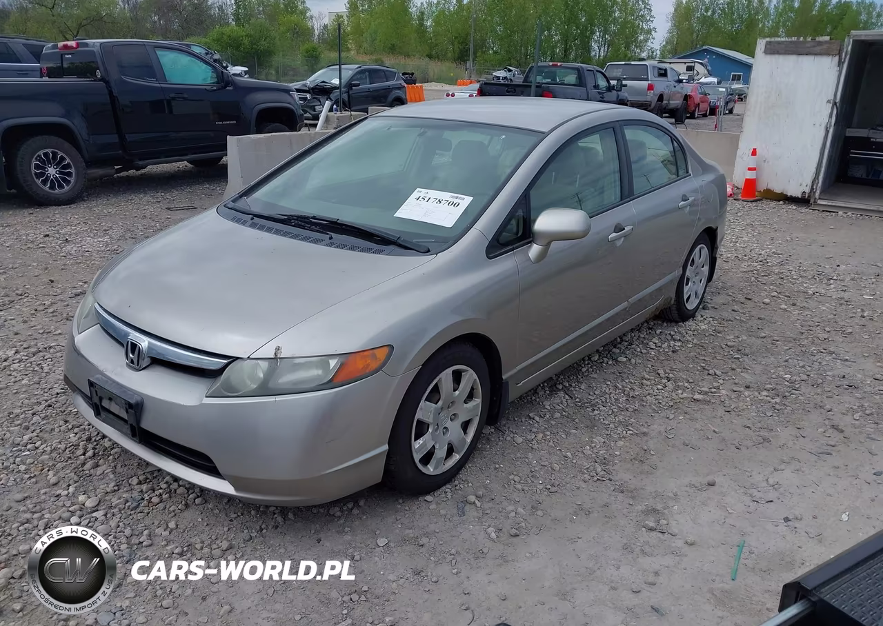 2006 Honda Civic Lx VIN:1HGFA16566L069445 - 2