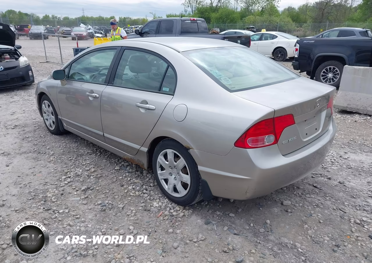 2006 Honda Civic Lx VIN:1HGFA16566L069445 - 3