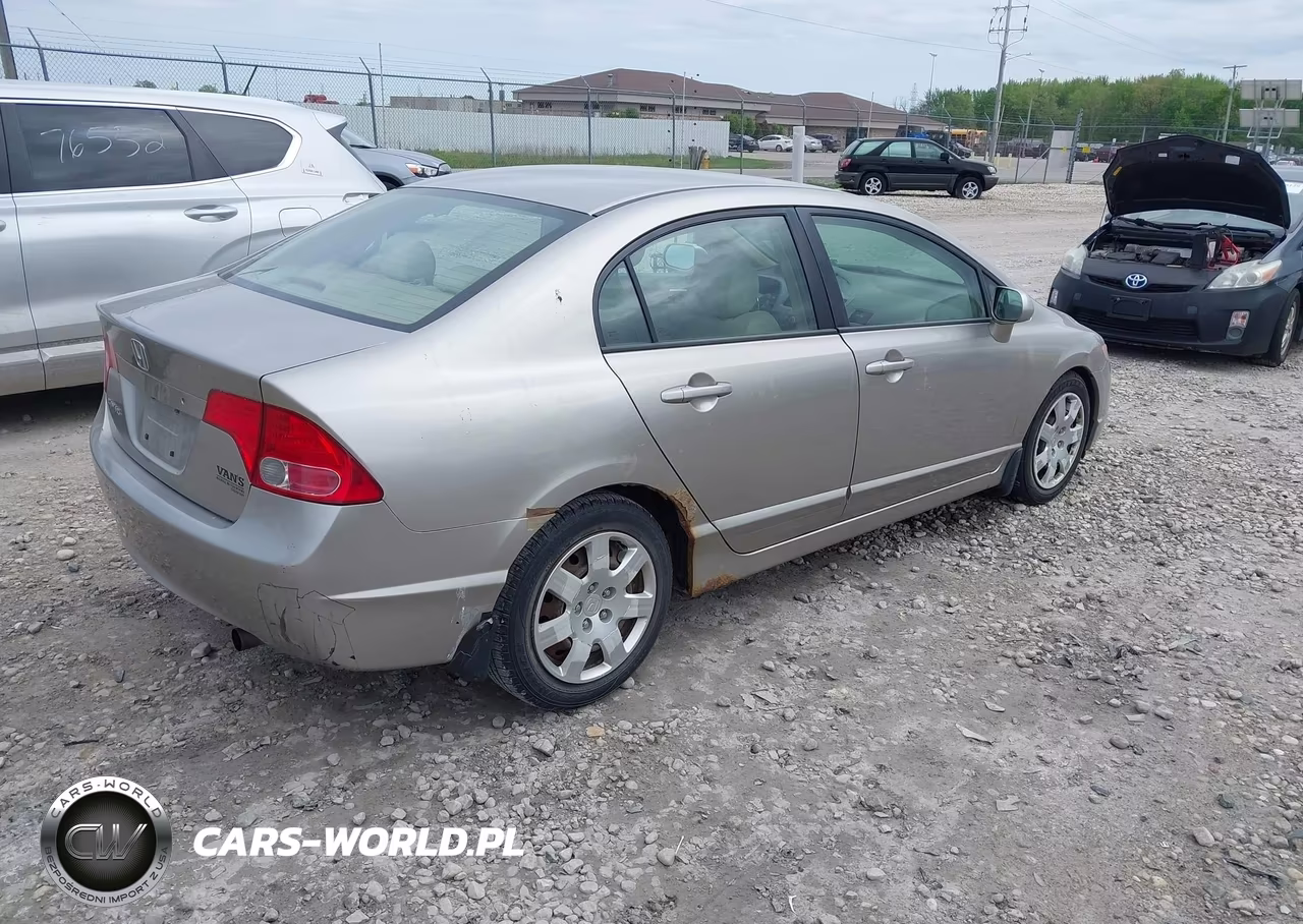 2006 Honda Civic Lx VIN:1HGFA16566L069445 - 4