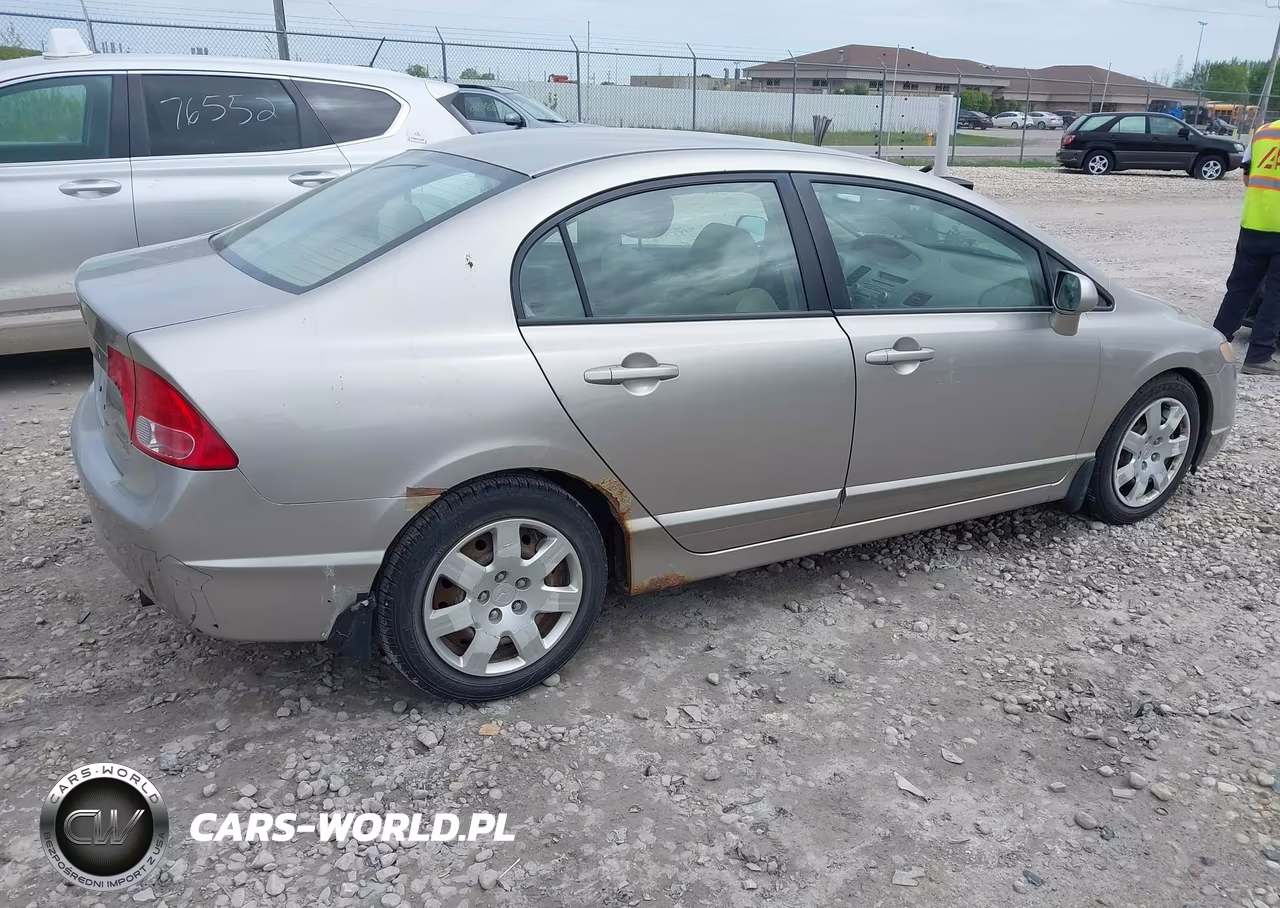 2006 Honda Civic Lx VIN:1HGFA16566L069445 - 6