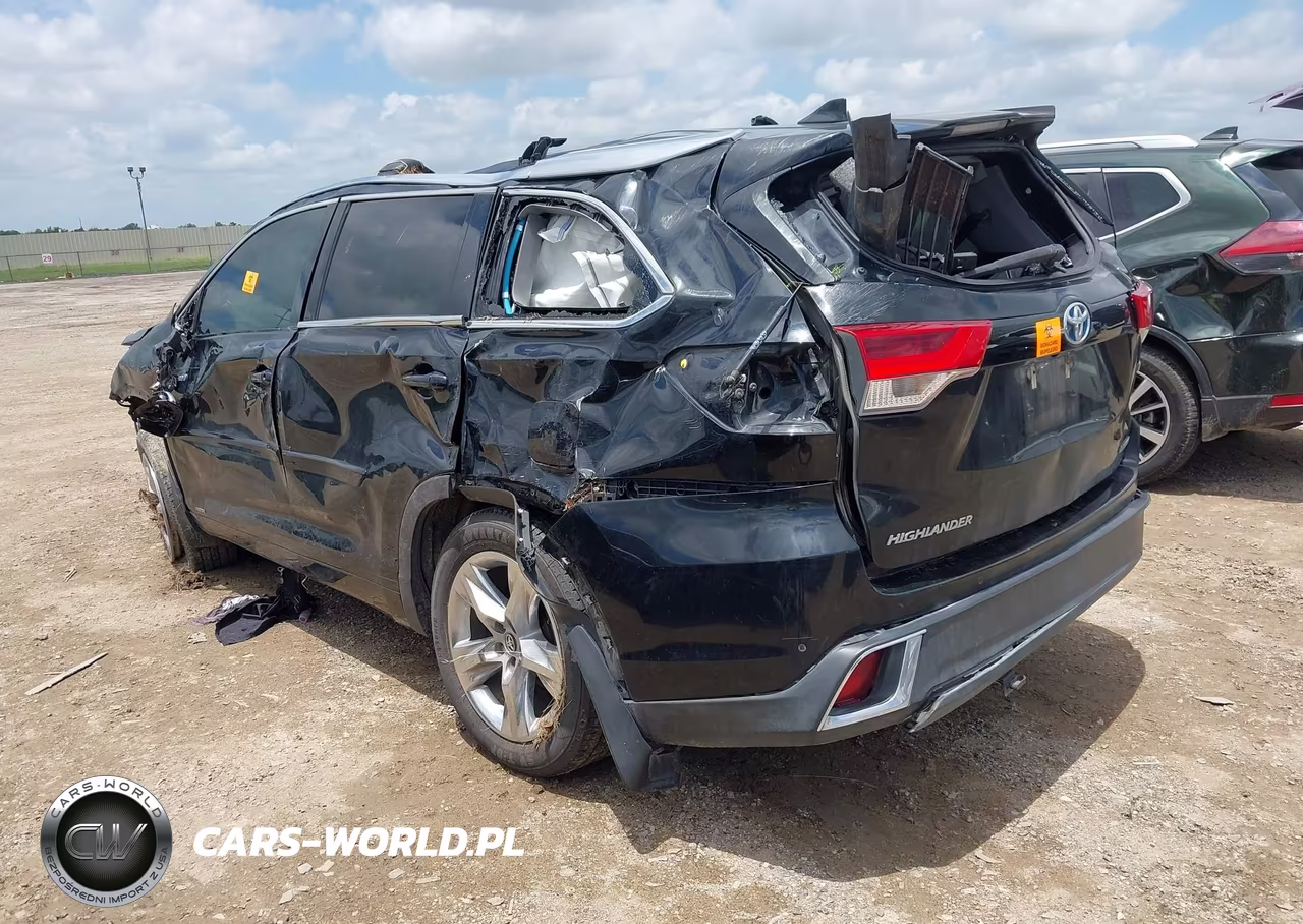 2018 Toyota Highlander Hybrid Limited VIN:5TDDGRFH4JS042975 - 3