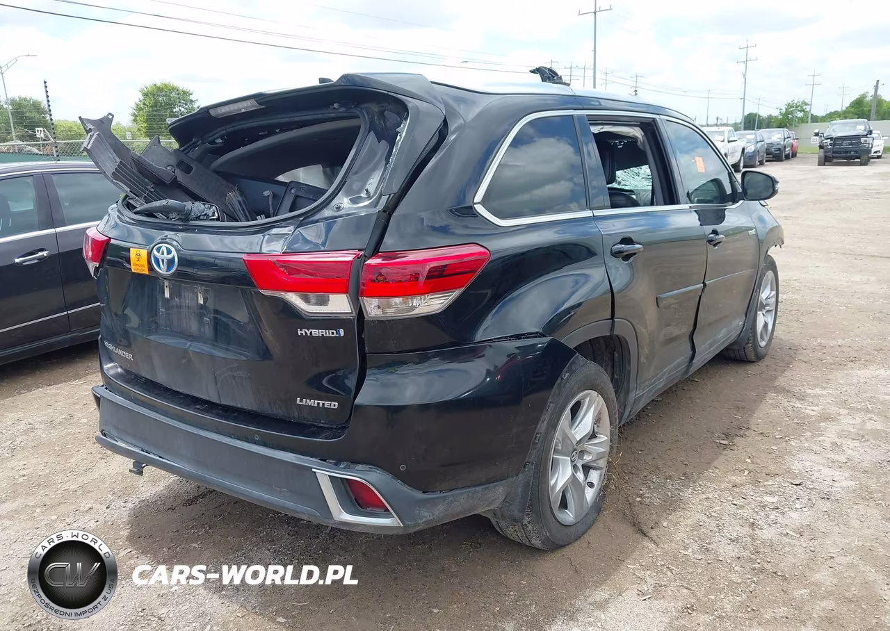2018 Toyota Highlander Hybrid Limited VIN:5TDDGRFH4JS042975 - 4