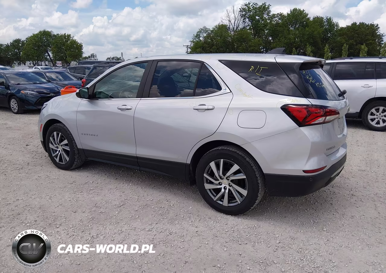 2022 Chevrolet Equinox Fwd Lt VIN:3GNAXKEV6NL198116 - 3
