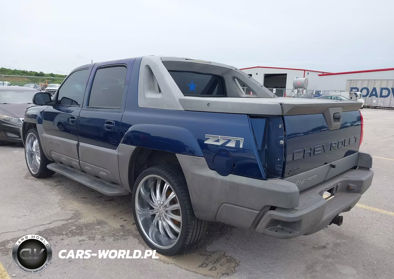 2002 Chevrolet Avalanche 1500 VIN:3GNEK13T72G174634 - 3