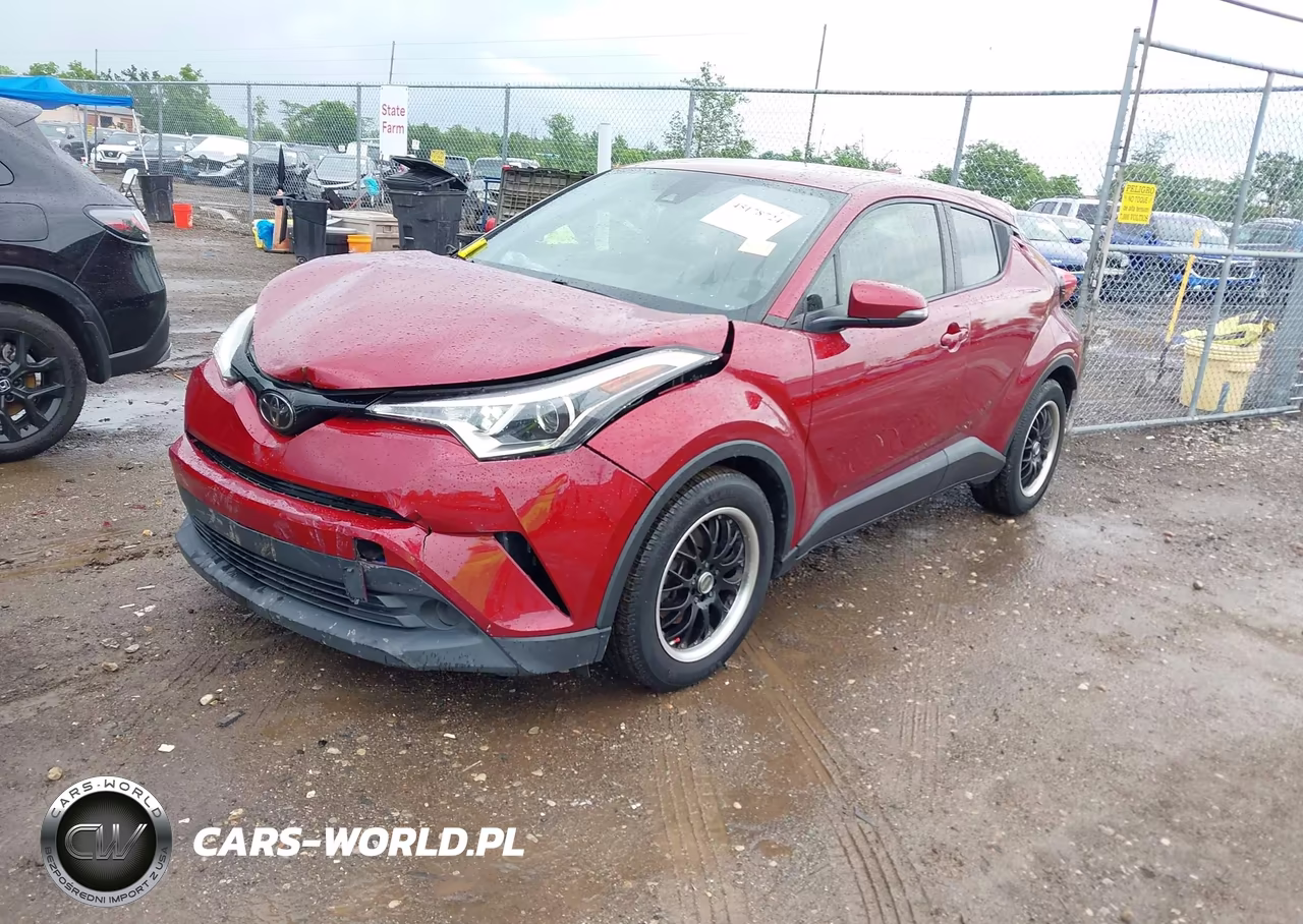 2019 Toyota C-Hr Le VIN:JTNKHMBX8K1051032 - 2
