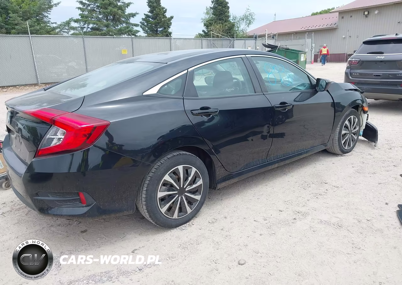 2016 Honda Civic Lx VIN:19XFC2F57GE085677 - 4