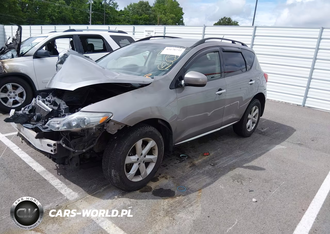 2009 Nissan Murano S VIN:JN8AZ18U99W016008 - 2