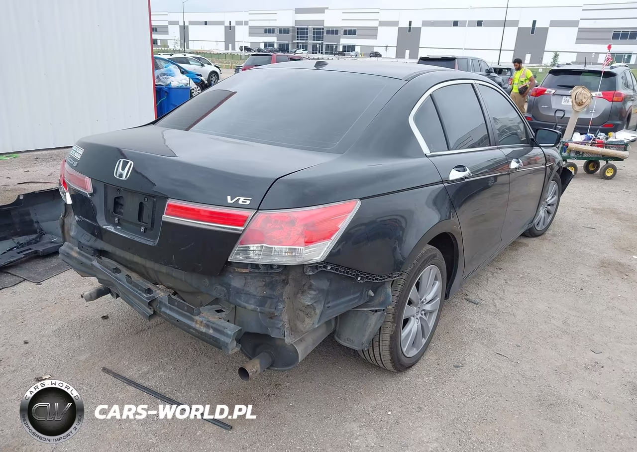 2012 Honda Accord 3.5 Ex-L VIN:1HGCP3F85CA034894 - 4