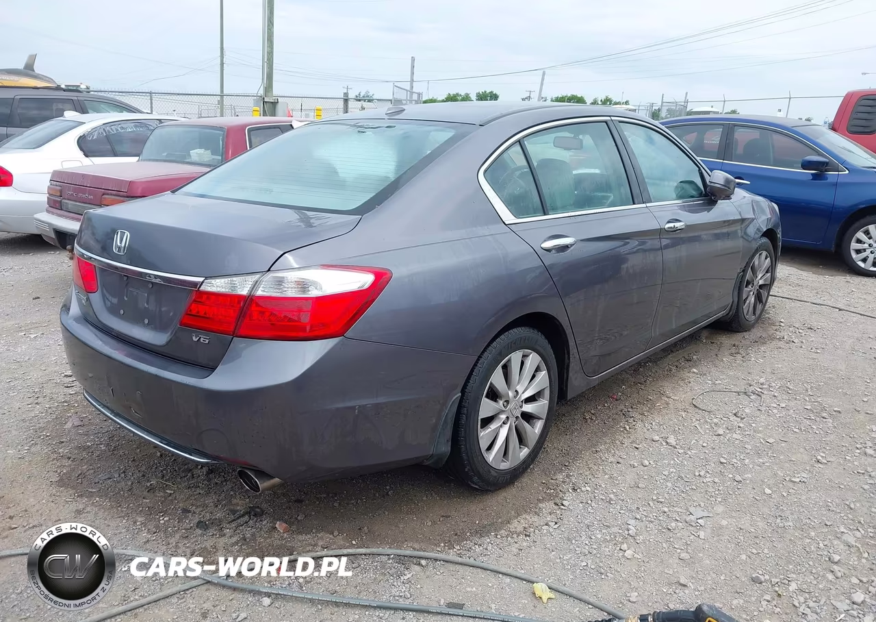 2015 Honda Accord Ex-L V-6 VIN:1HGCR3F81FA003575 - 4