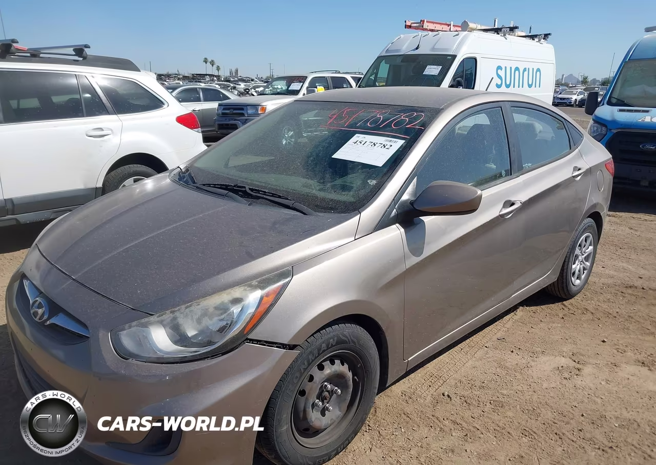 2014 Hyundai Accent Gls VIN:KMHCT4AE8EU721541 - 2