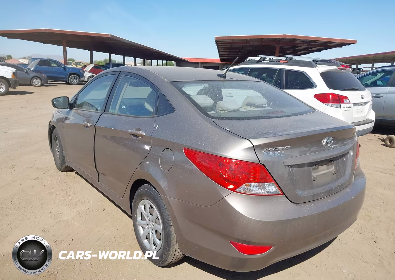2014 Hyundai Accent Gls VIN:KMHCT4AE8EU721541 - 3