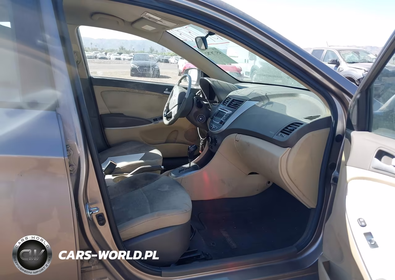 2014 Hyundai Accent Gls VIN:KMHCT4AE8EU721541 - 5