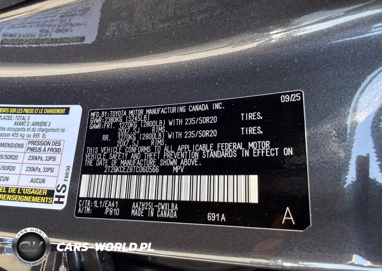 2026 Lexus Nx 350H Premium VIN:2T2GKCEZ8TC060566 - 9