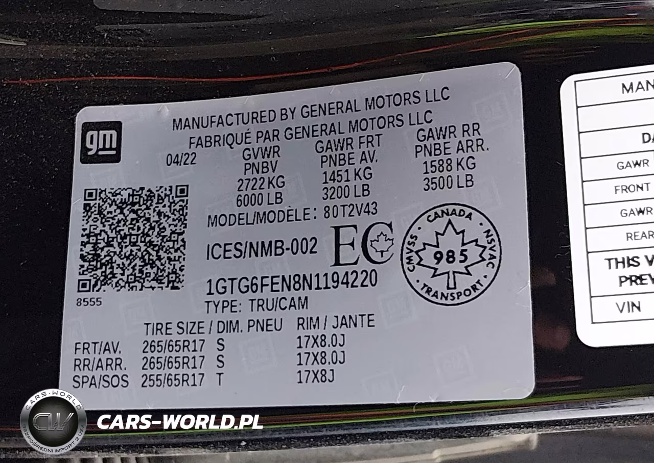 2022 GMC Canyon At4 W-Leather VIN:1GTG6FEN8N1194220 - 9