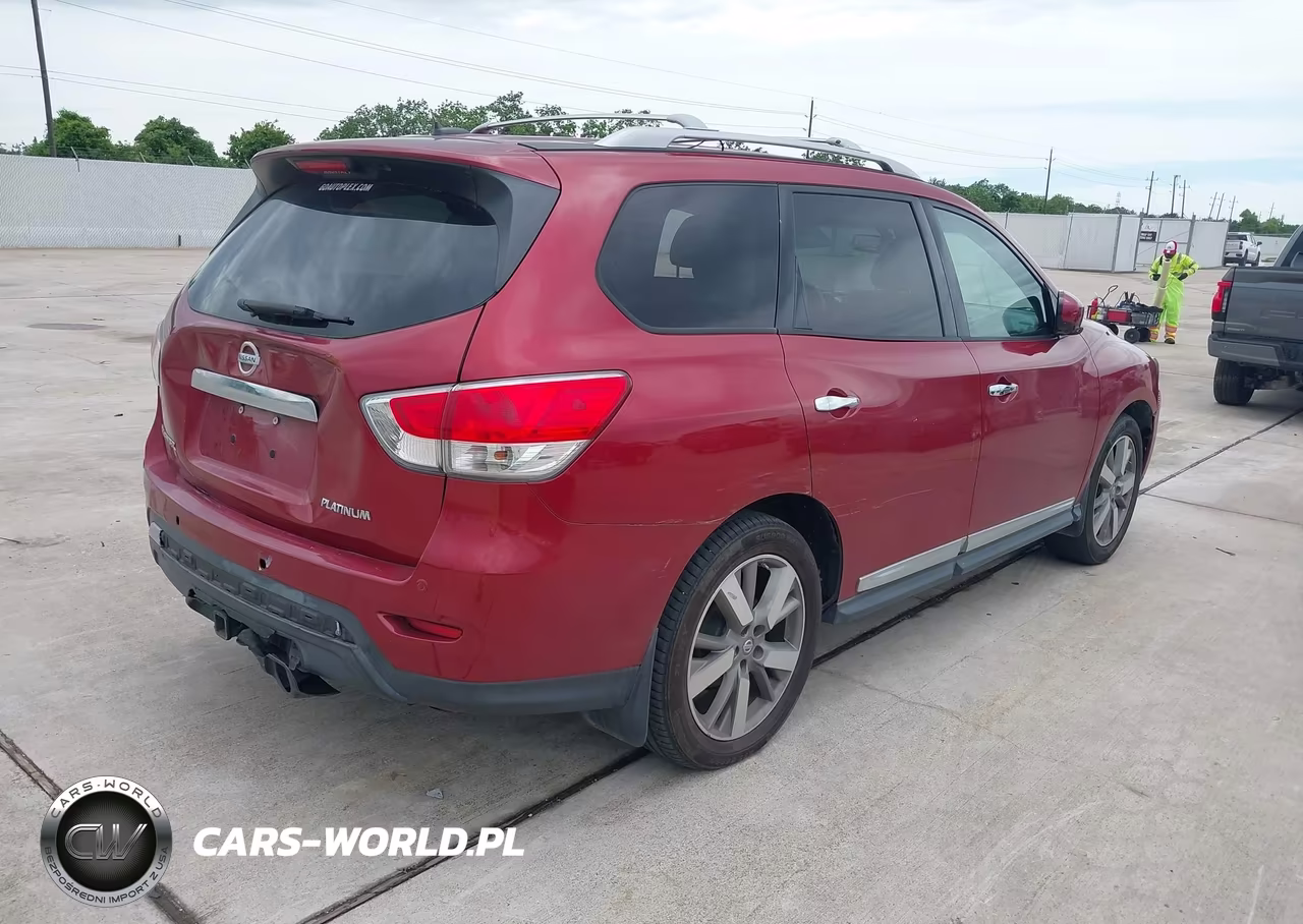 2014 Nissan Pathfinder Platinum VIN:5N1AR2MN4EC687738 - 4