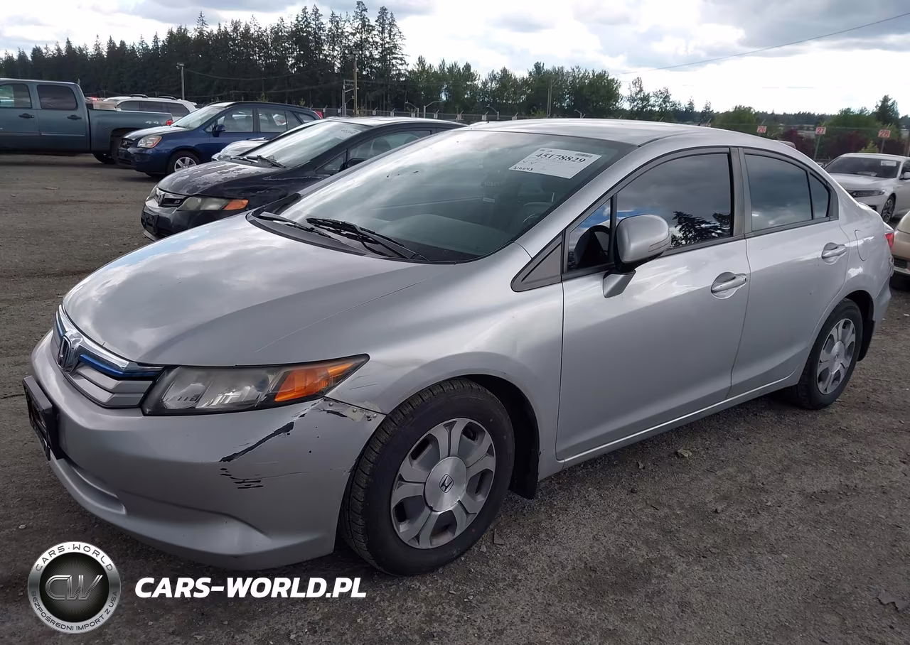 2012 Honda Civic Hybrid VIN:JHMFB4F33CS010395 - 2