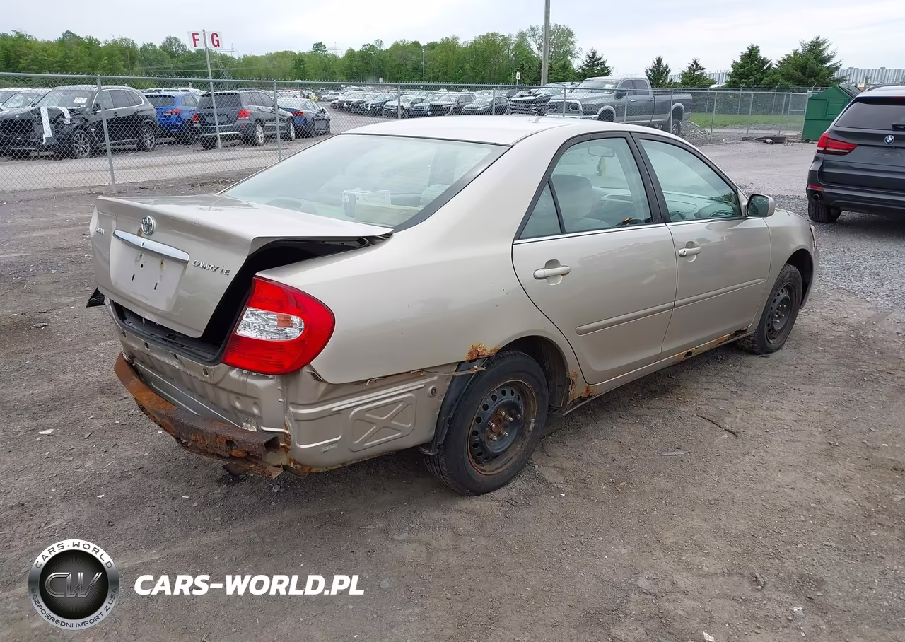 2004 Toyota Camry Le VIN:4T1BE32K74U343327 - 4