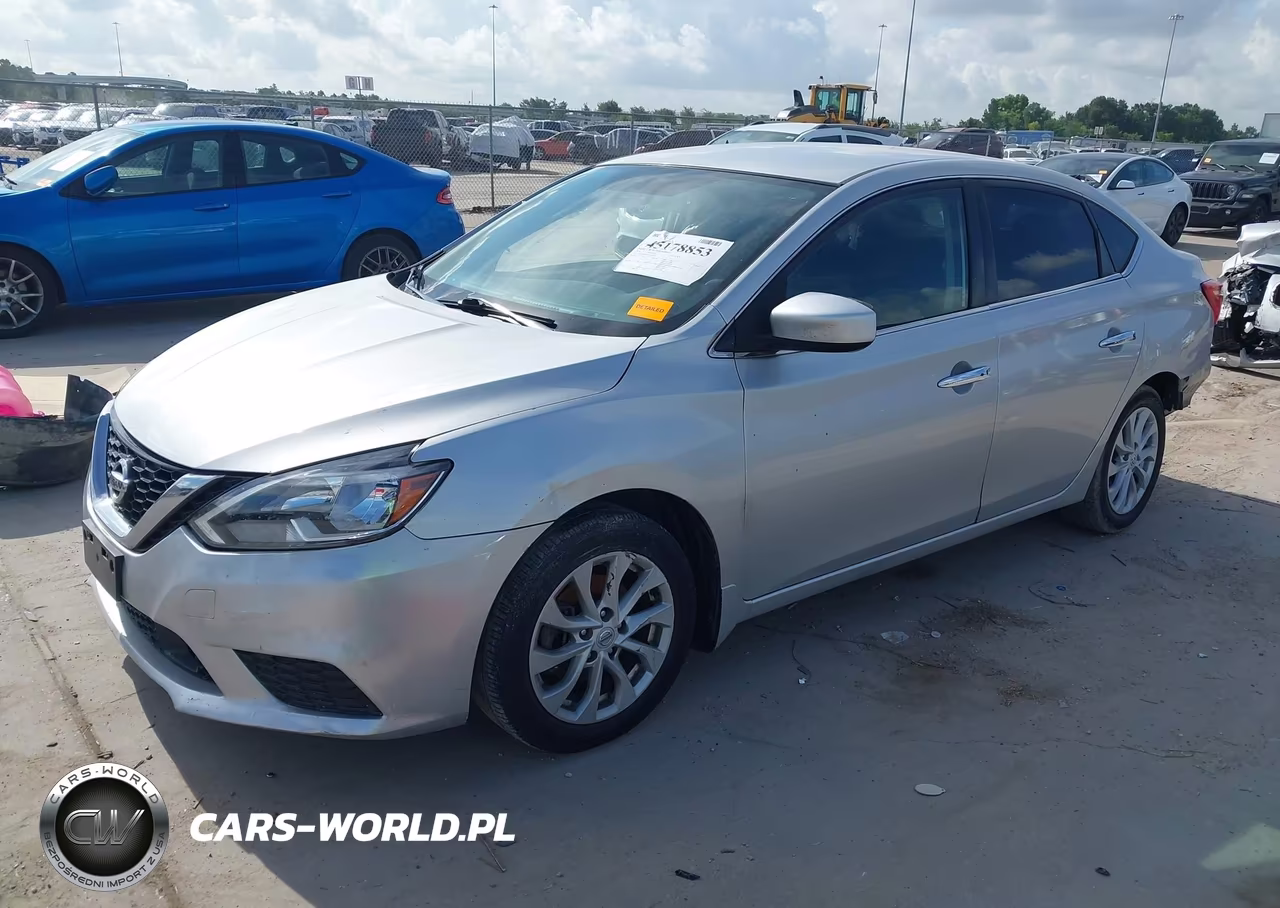 2019 Nissan Sentra Sv VIN:3N1AB7APXKY218414 - 2