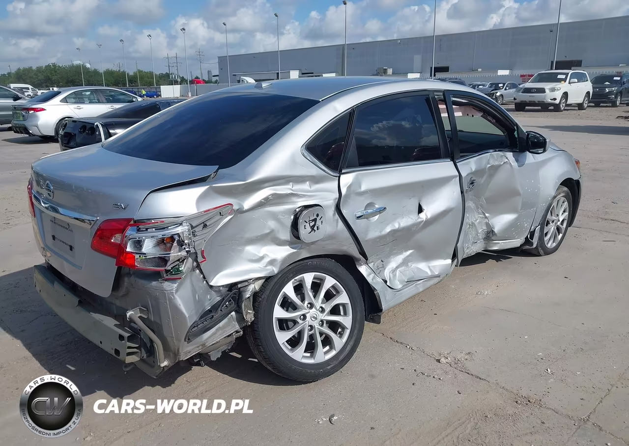 2019 Nissan Sentra Sv VIN:3N1AB7APXKY218414 - 6