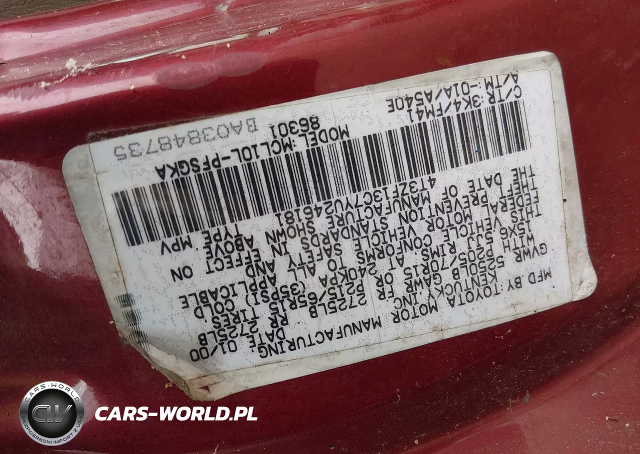 2000 Toyota Sienna Le-Xle VIN:4T3ZF13C7YU246181 - 9