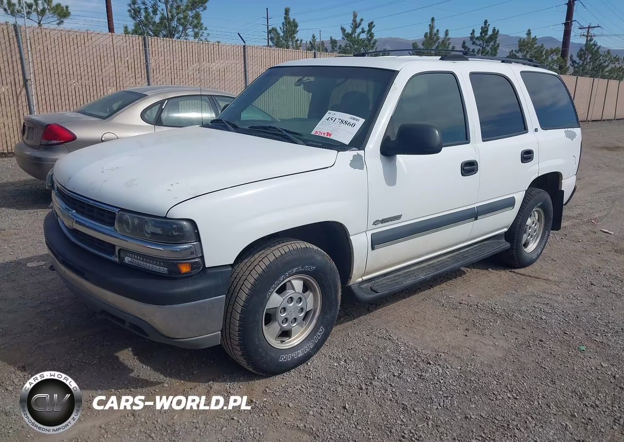 2002 Chevrolet Tahoe Ls VIN:1GNEK13Z82J292324 - 2