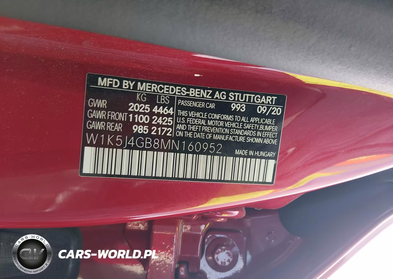 2021 Mercedes-Benz Cla 250 VIN:W1K5J4GB8MN160952 - 9
