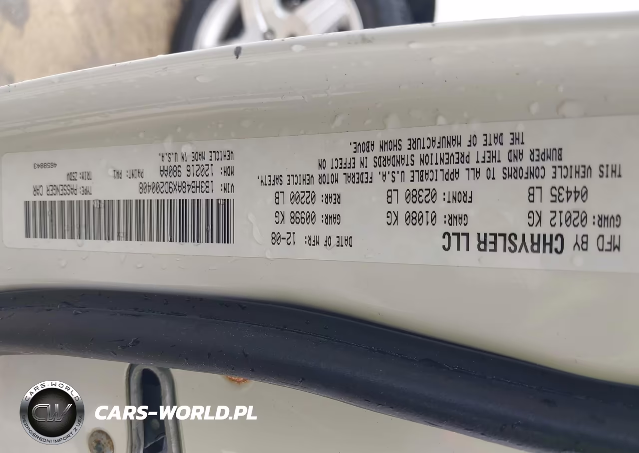 2009 Dodge Caliber Sxt VIN:1B3HB48AX9D200408 - 9