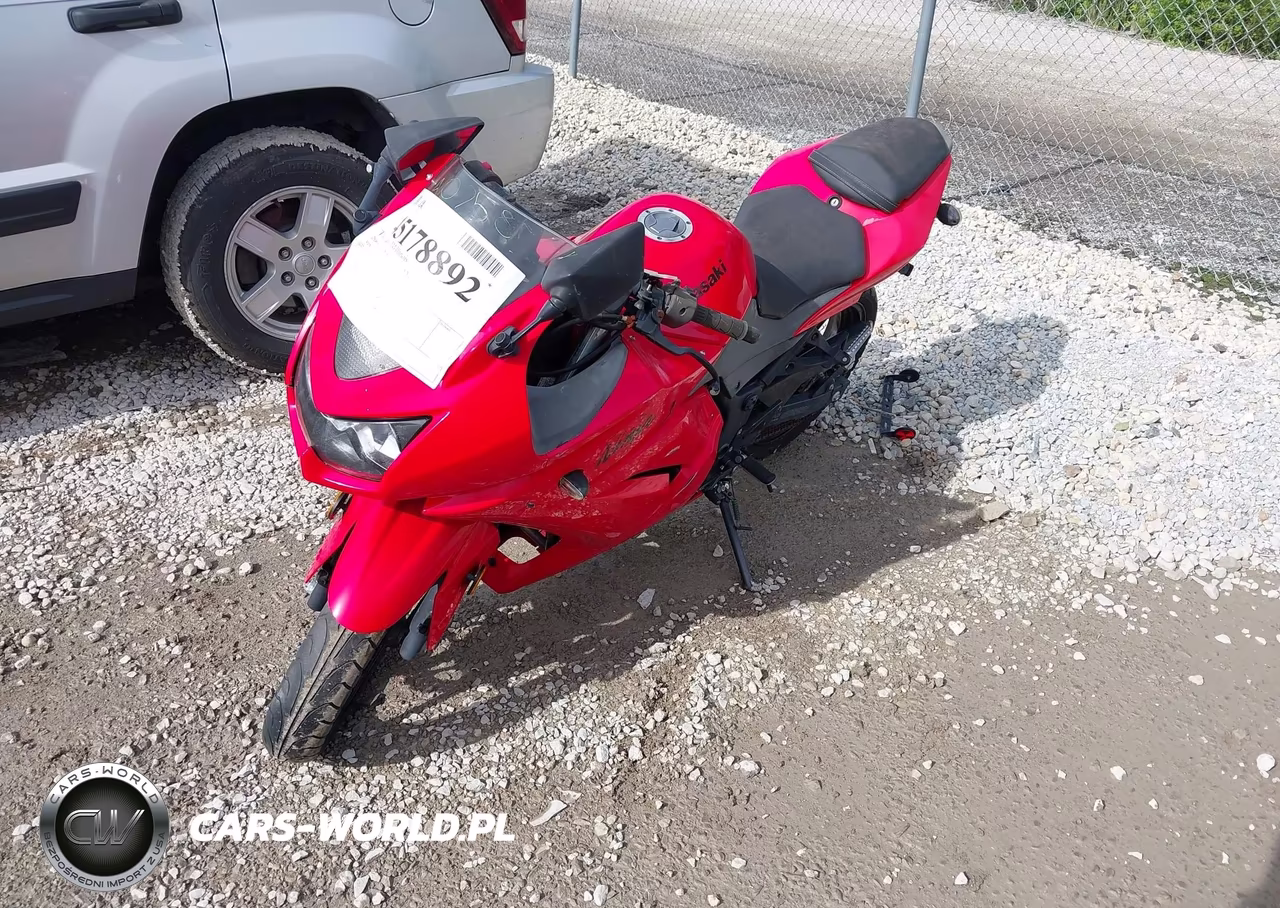 2008 Kawasaki Ex250 J VIN:JKAEXMJ188DA07585 - 2
