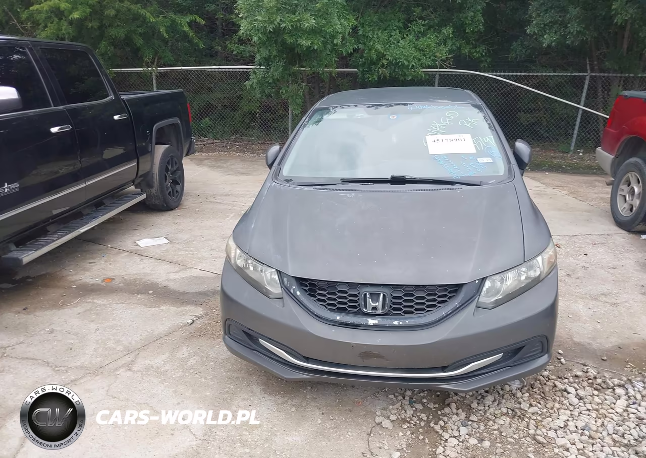 2013 Honda Civic Lx VIN:19XFB2F58DE033747 - 12