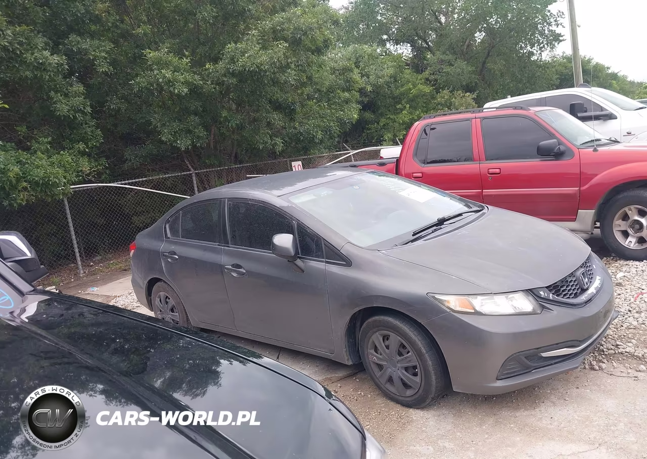 2013 Honda Civic Lx VIN:19XFB2F58DE033747 - 13