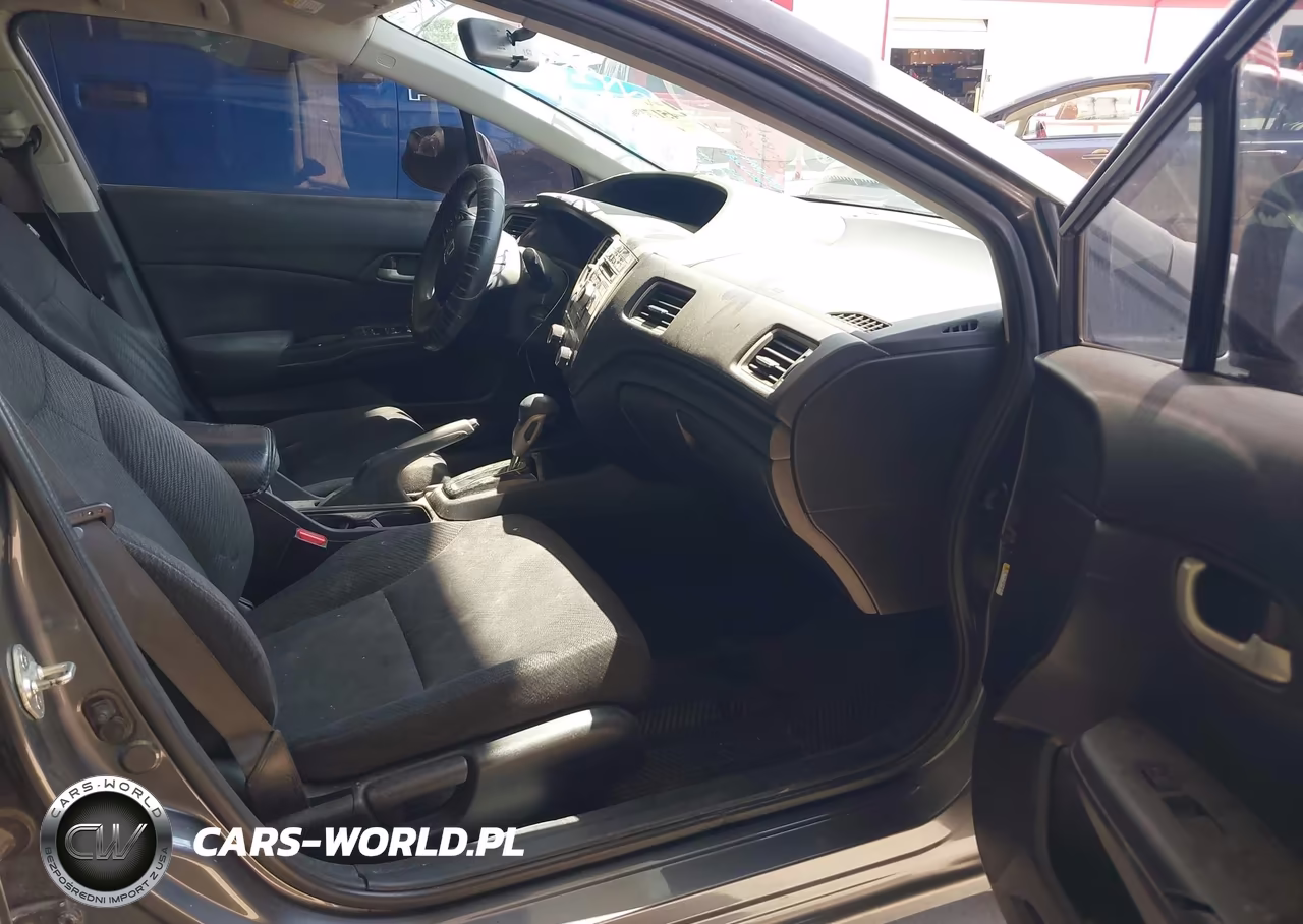 2013 Honda Civic Lx VIN:19XFB2F58DE033747 - 5