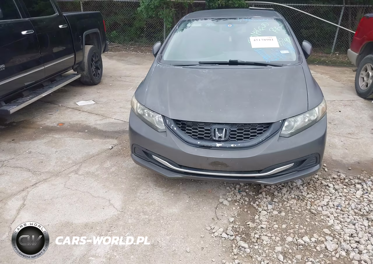 2013 Honda Civic Lx VIN:19XFB2F58DE033747 - 6