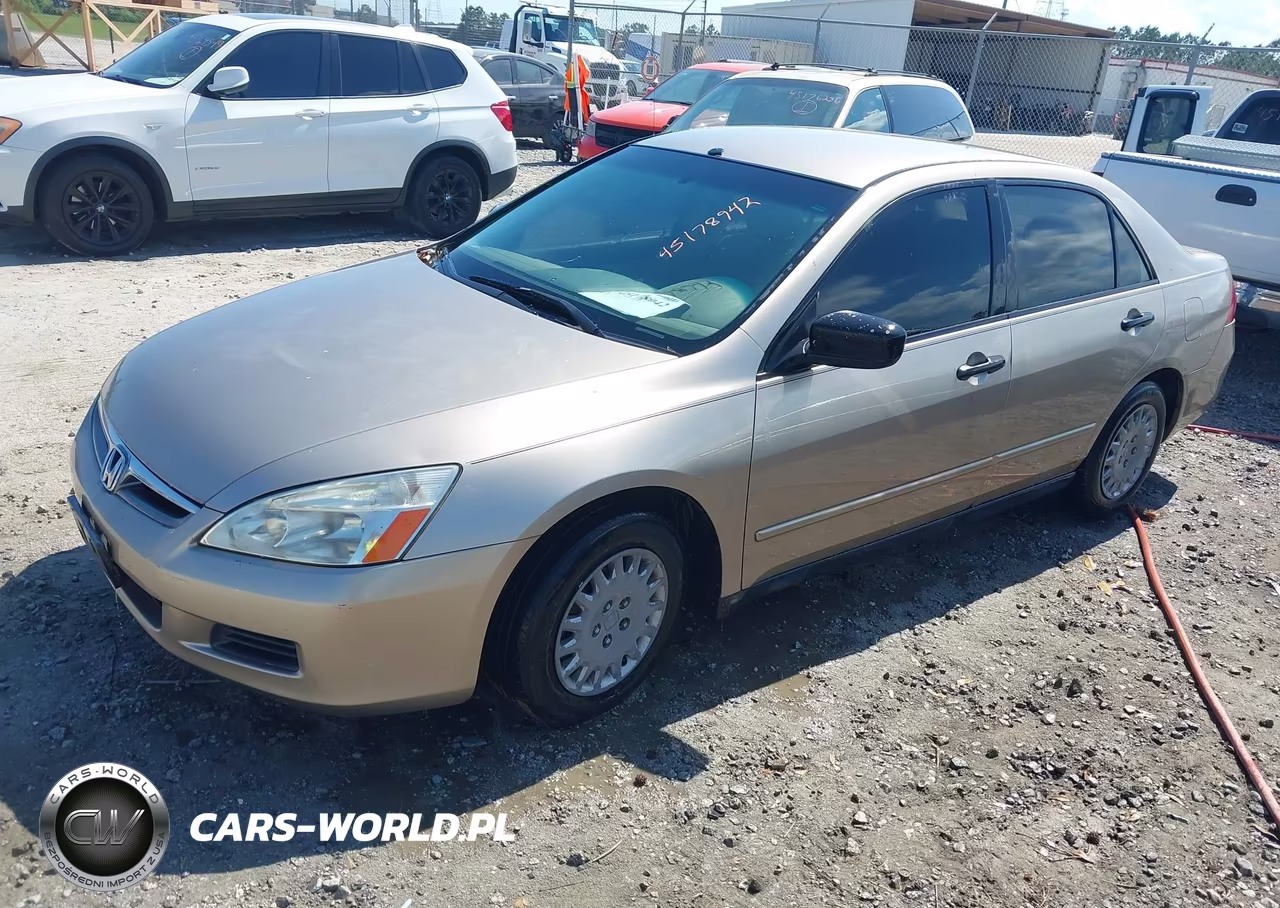 2007 Honda Accord 2.4 Vp VIN:JHMCM56127C012186 - 2