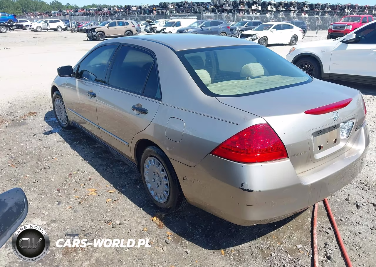 2007 Honda Accord 2.4 Vp VIN:JHMCM56127C012186 - 3