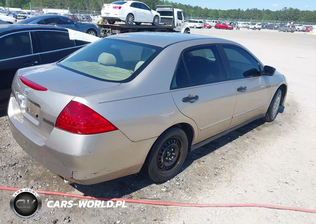 2007 Honda Accord 2.4 Vp VIN:JHMCM56127C012186 - 4
