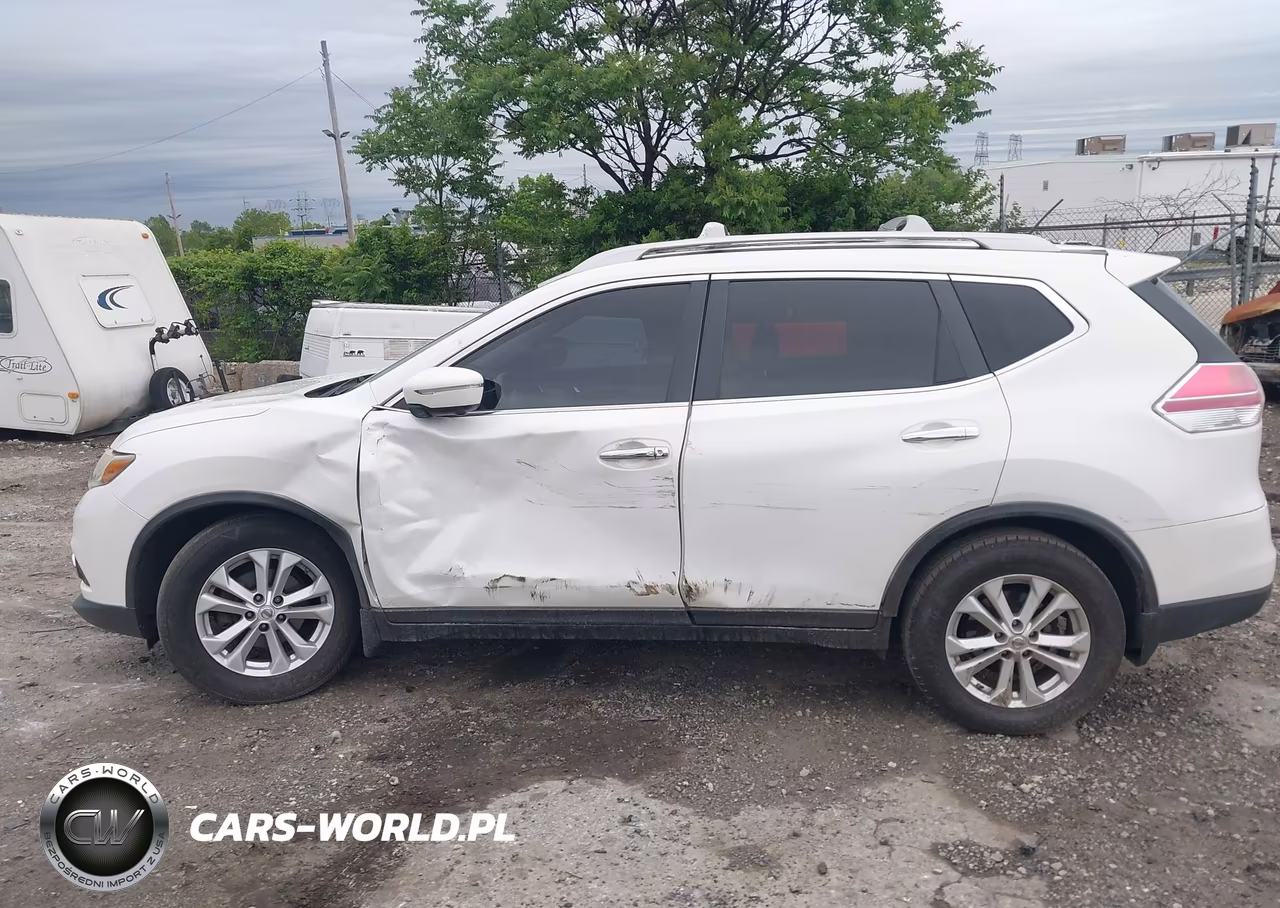 2014 Nissan Rogue Sv VIN:5N1AT2MV7EC799595 - 14