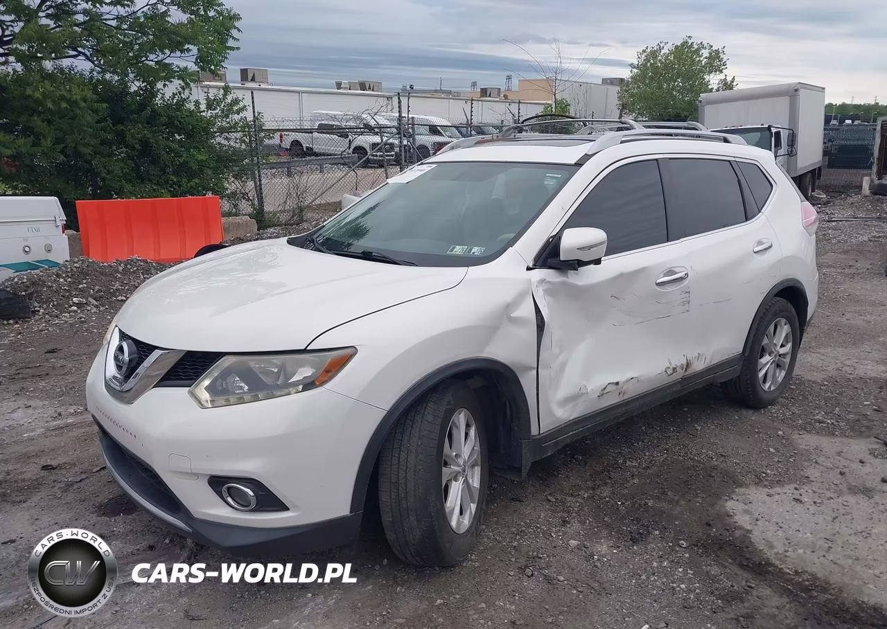 2014 Nissan Rogue Sv VIN:5N1AT2MV7EC799595 - 2