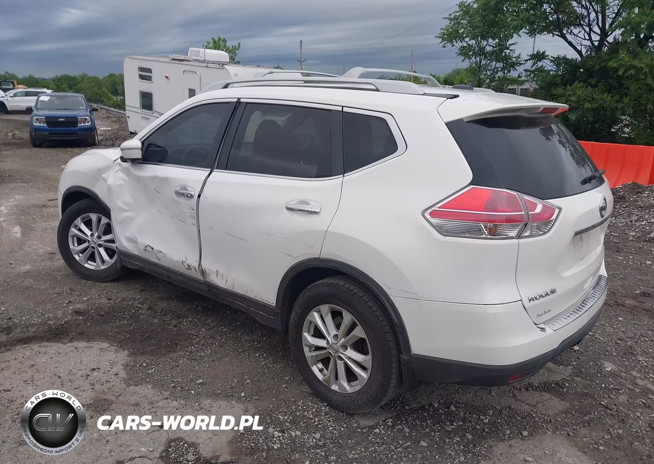2014 Nissan Rogue Sv VIN:5N1AT2MV7EC799595 - 3