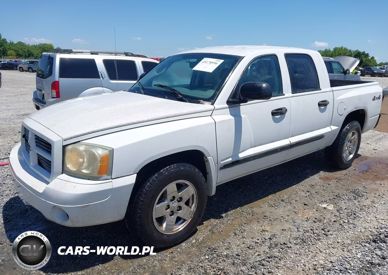 2006 Dodge Dakota Laramie VIN:1D3HW58J76S558864 - 2