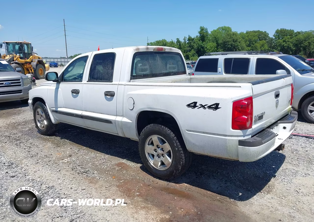 2006 Dodge Dakota Laramie VIN:1D3HW58J76S558864 - 3