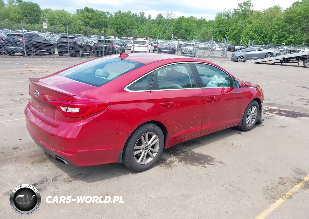 2017 Hyundai Sonata Se VIN:5NPE24AF6HH494731 - 4