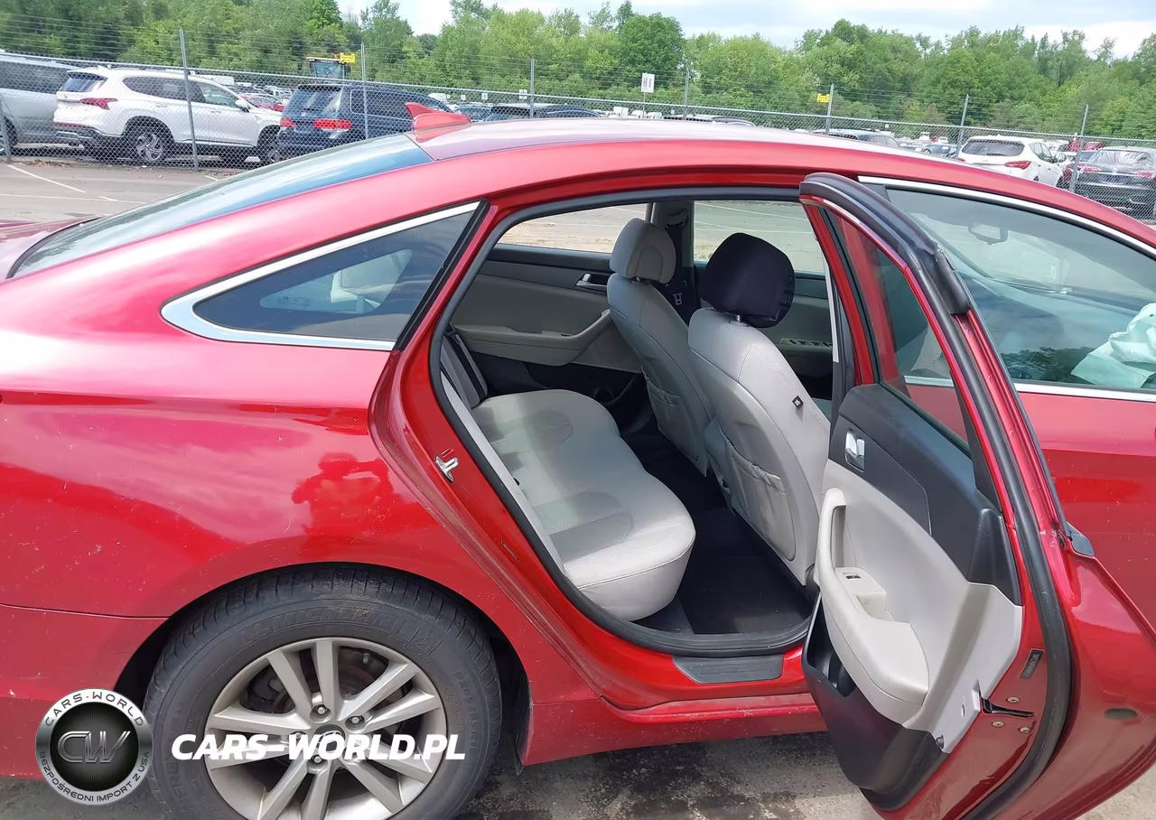 2017 Hyundai Sonata Se VIN:5NPE24AF6HH494731 - 8