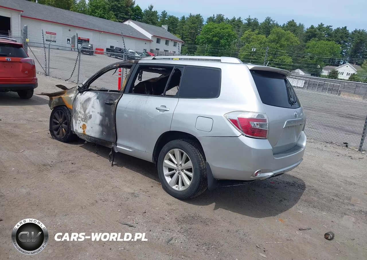 2010 Toyota Highlander Hybrid Limited V6 VIN:JTEJW3EH2A2038866 - 3