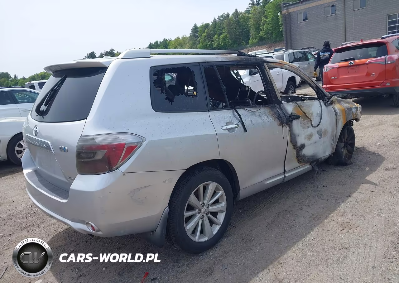 2010 Toyota Highlander Hybrid Limited V6 VIN:JTEJW3EH2A2038866 - 4