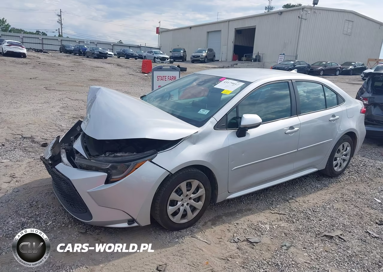 2020 Toyota Corolla Le VIN:5YFEPRAE2LP078693 - 2