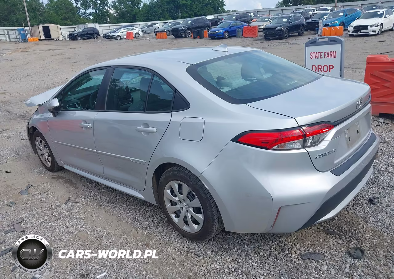 2020 Toyota Corolla Le VIN:5YFEPRAE2LP078693 - 3