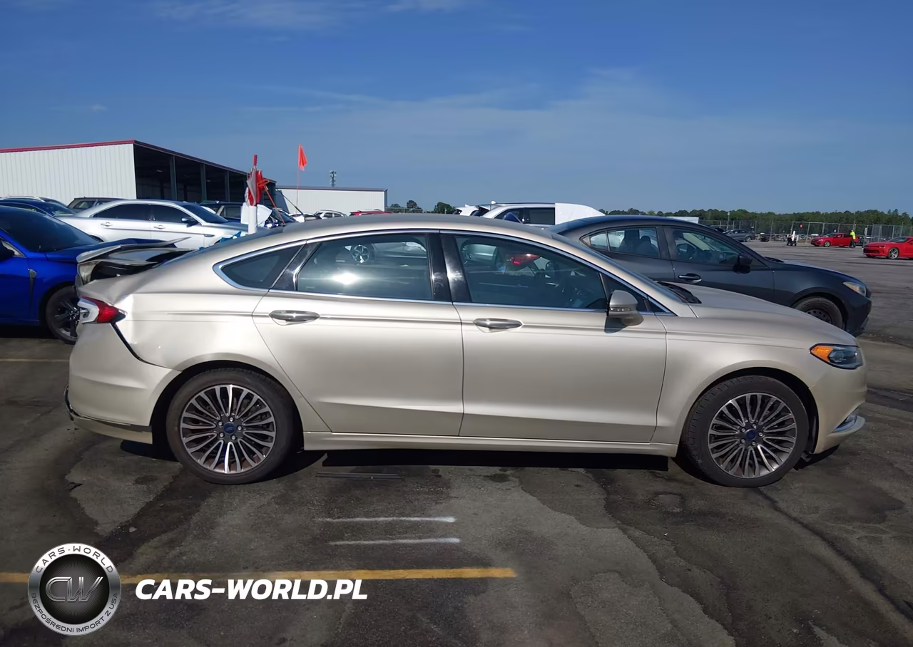 2017 Ford Fusion Titanium VIN:3FA6P0K97HR262536 - 13
